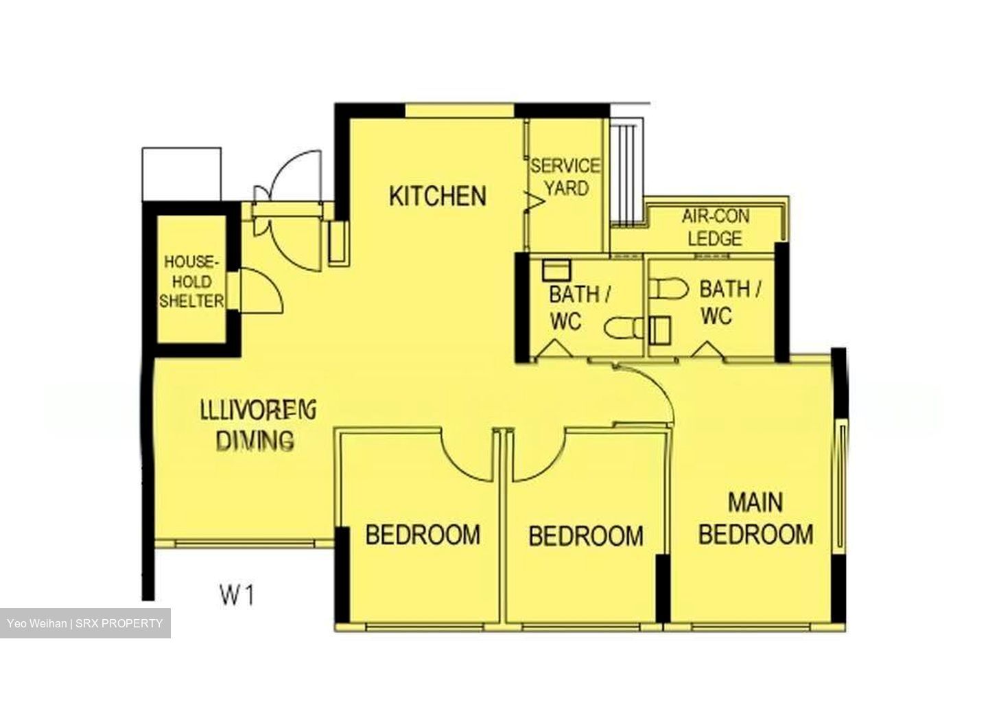 Blk 109C Eastglen @ Canberra (Sembawang), HDB 4 Rooms #637293571